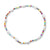 Multi Color Seed Bead & Rice Pearl Station Bracelet - Viva life Jewellery