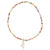 Tiny Pastel Seedbead Charm Bracelet