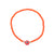 Bright Color Evil Eye Seed Bead Stretch Bracelet