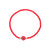 Bright Color Evil Eye Seed Bead Stretch Bracelet