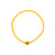 Bright Color Evil Eye Seed Bead Stretch Bracelet