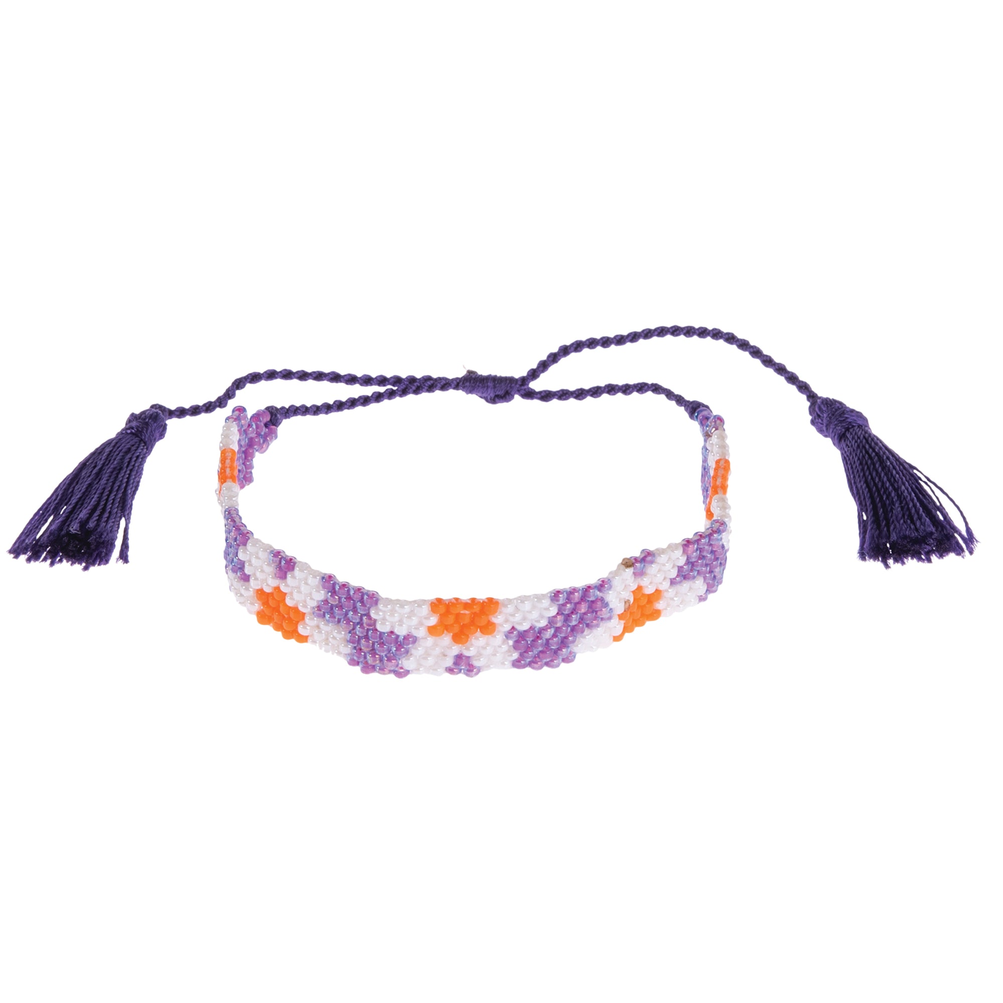 Colorful Big Daisy Seed Bead Handmade Bracelet