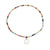 Tiny Pastel Seedbead Charm Bracelet