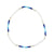 Ocean Blue Stretch Bracelet