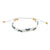 Eye of Protection Seed Bead Adjustable Bracelet