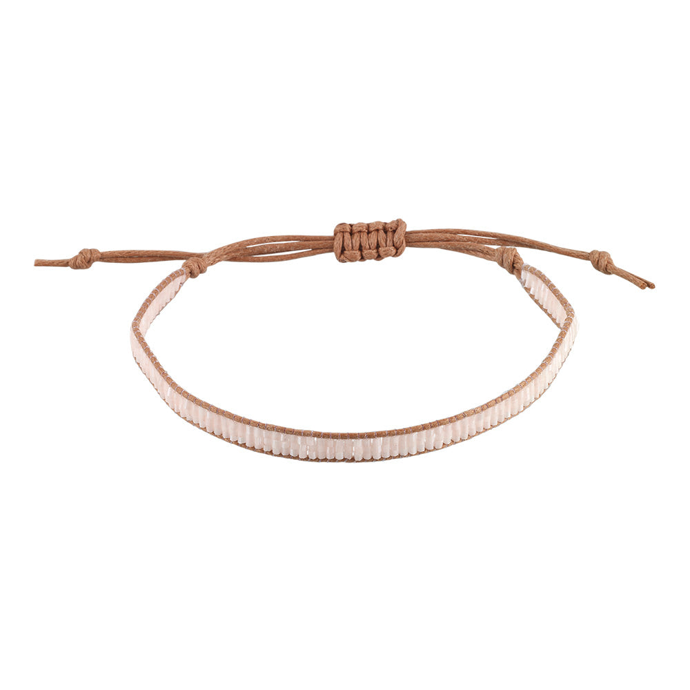 Shimmer Japanese Seed Bead Bracelet