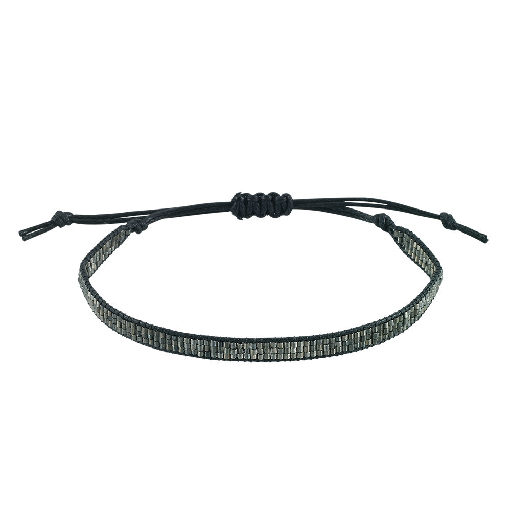 Shimmer Japanese Seed Bead Bracelet