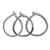 Men's Color Wrapped Cotton Rope Bracelet Set - Viva life Jewellery