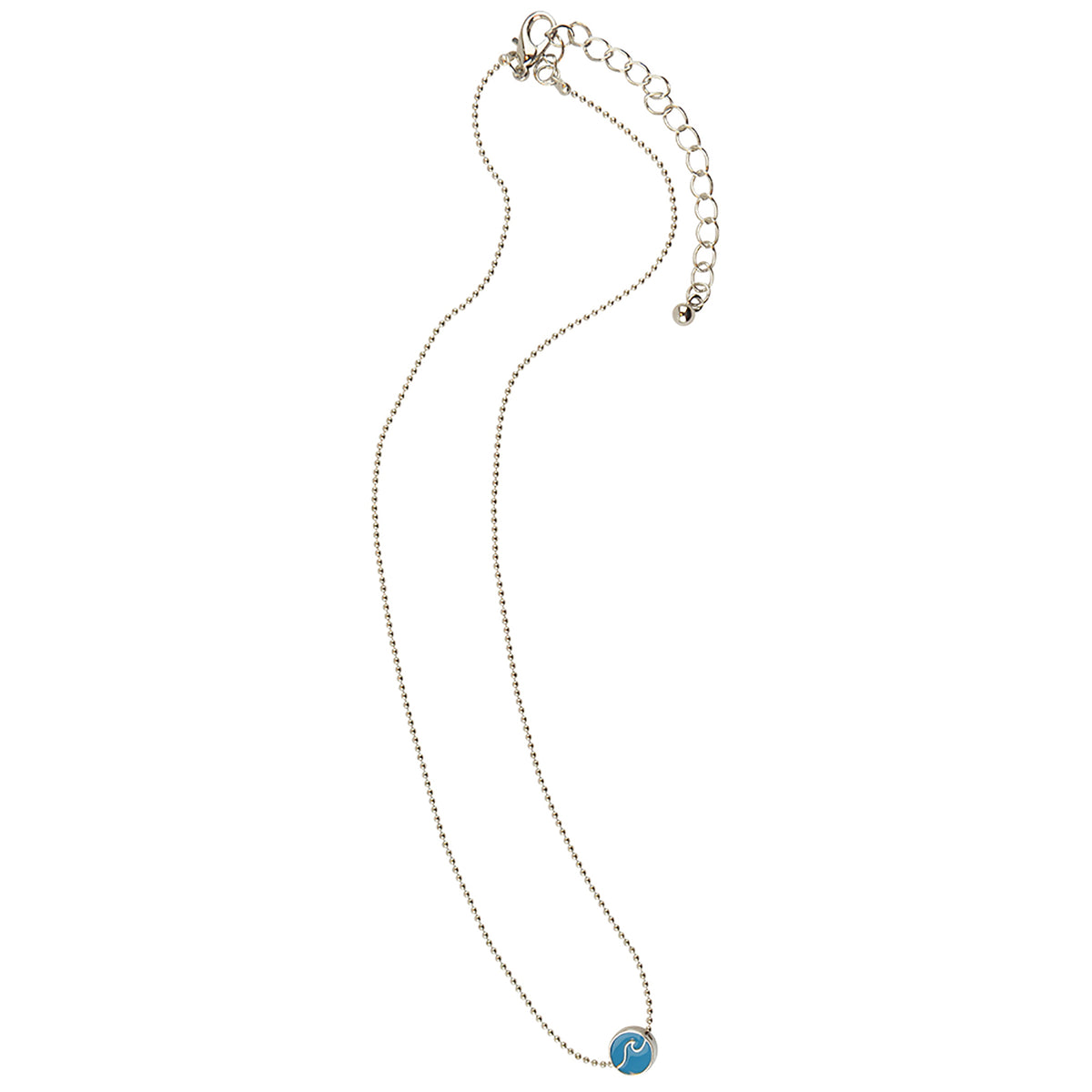 Enamel Wave Ball Chain Necklace - Viva life Jewellery