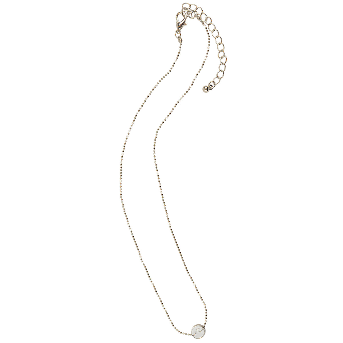 Enamel Wave Ball Chain Necklace - Viva life Jewellery
