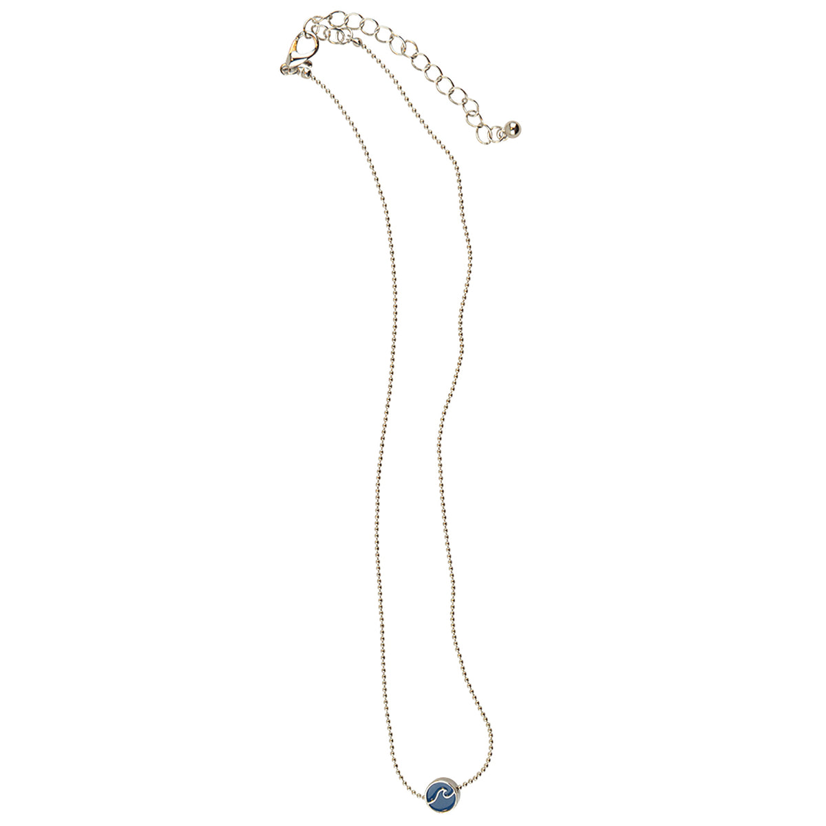 Enamel Wave Ball Chain Necklace - Viva life Jewellery