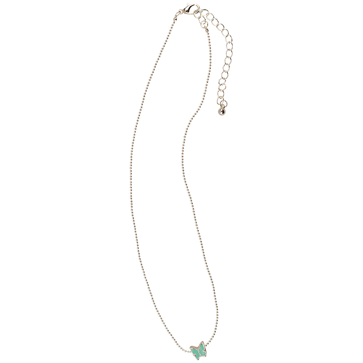 Enamel Butterfly Ball Chain Necklace - Viva life Jewellery