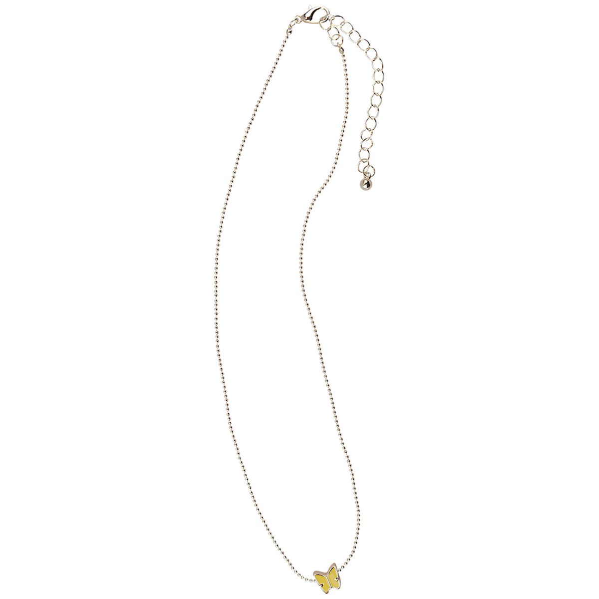 Enamel Butterfly Ball Chain Necklace - Viva life Jewellery