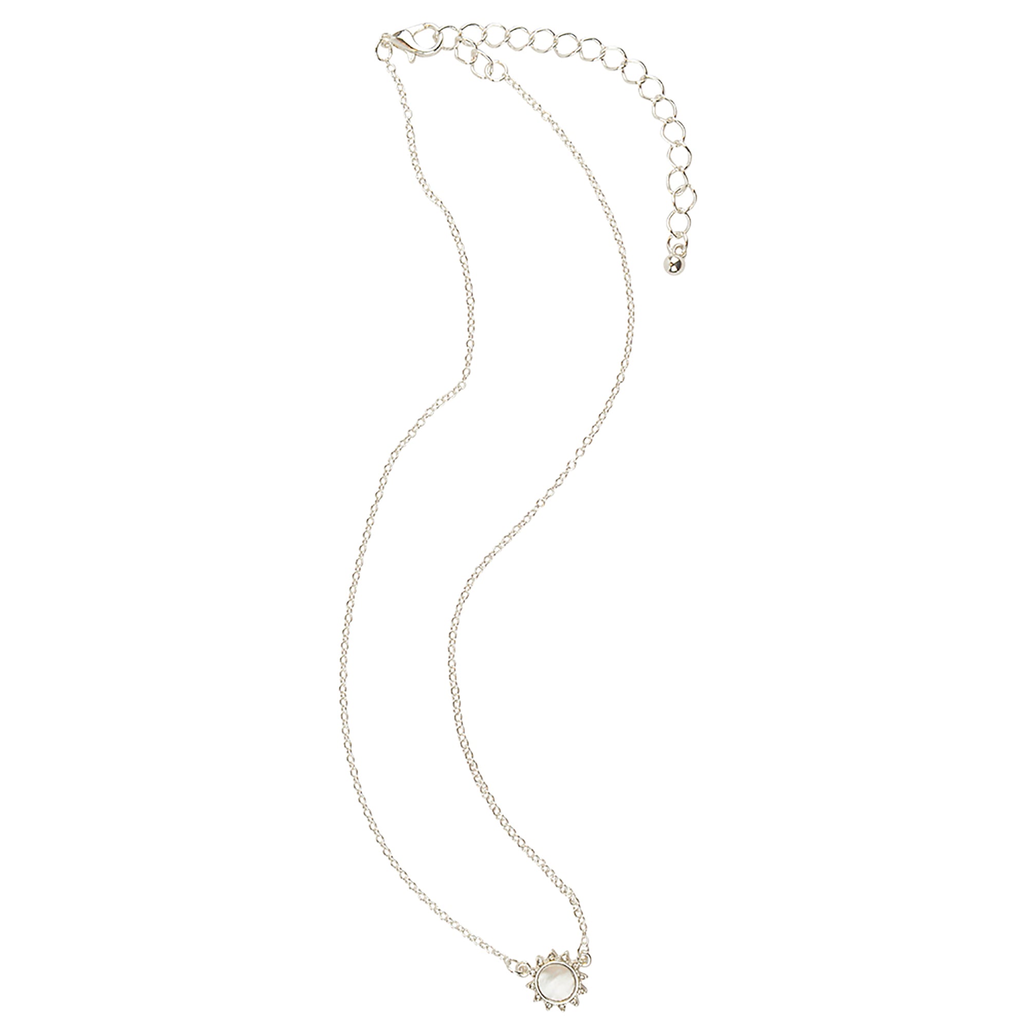MOP Crystal Sun Drop Necklace - Viva life Jewellery