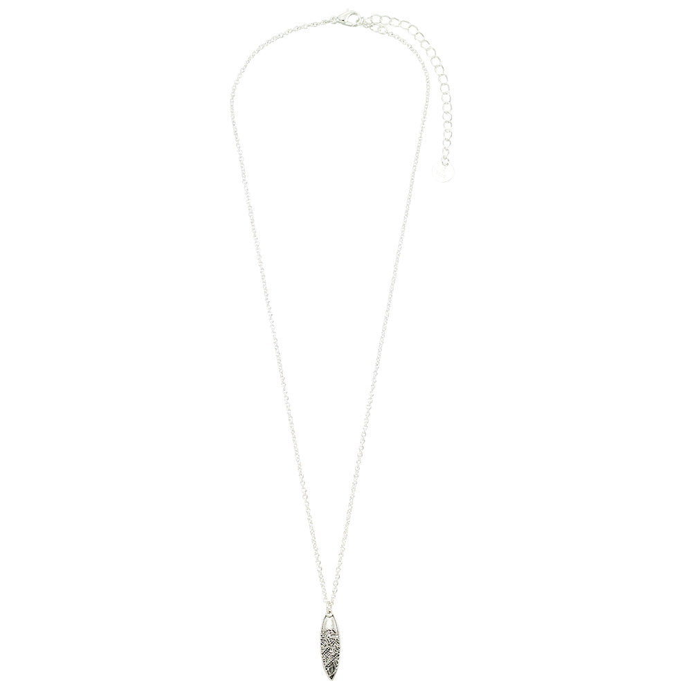 Tribal Surfboard Necklace