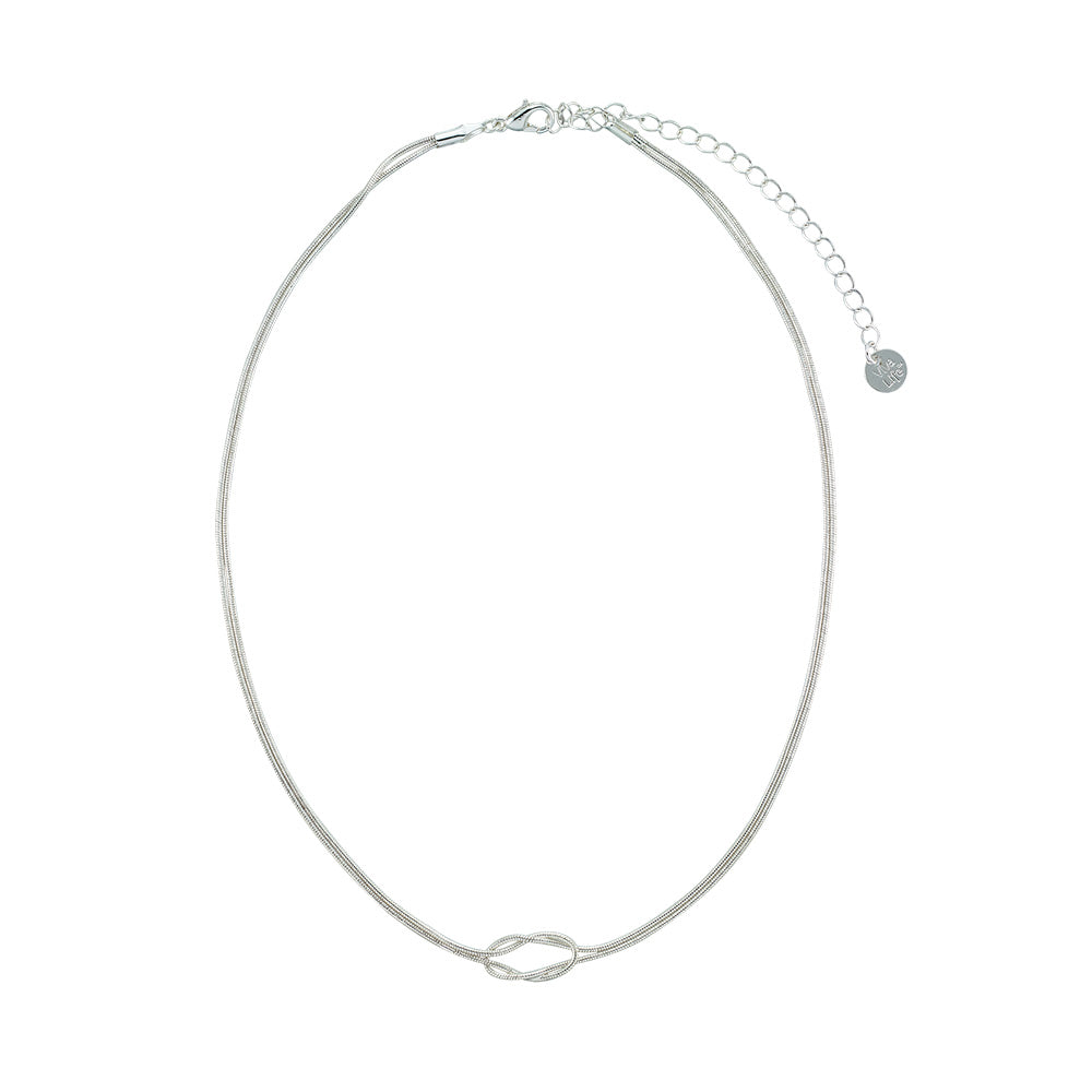 Forget Me kNOT Necklace