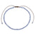 Striped Glass Bead Macrame Necklace - Viva life Jewellery