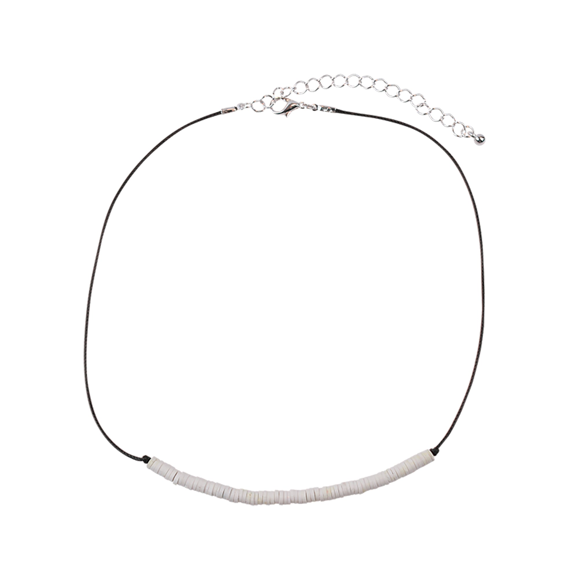 White Fimo Necklace - Viva life Jewellery
