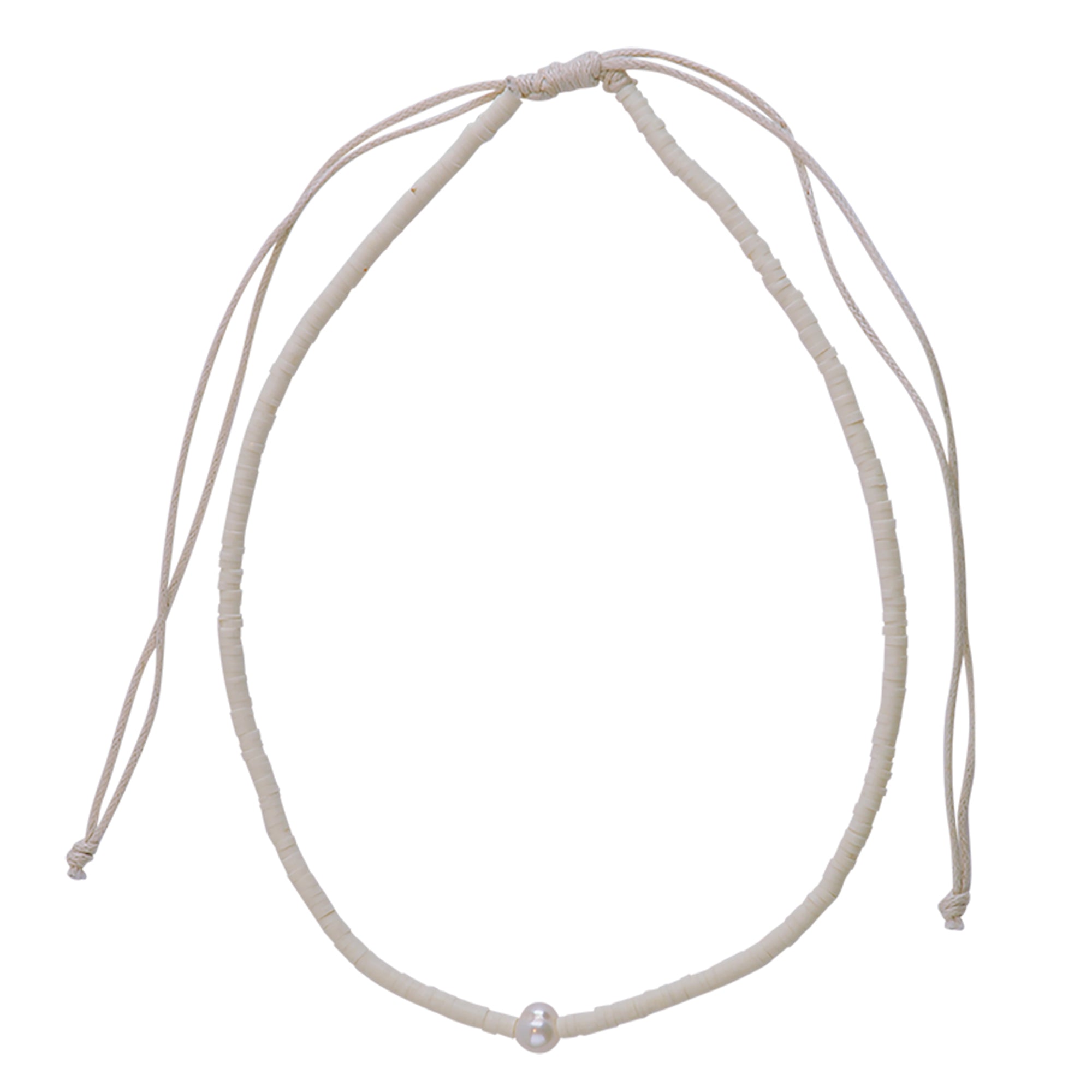 Fimo Pearl Necklace - Viva life Jewellery