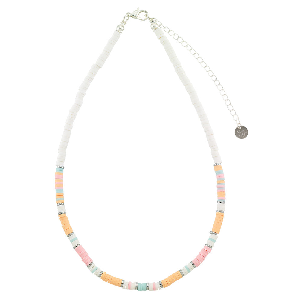 The "Betty" Clay Chip Necklace