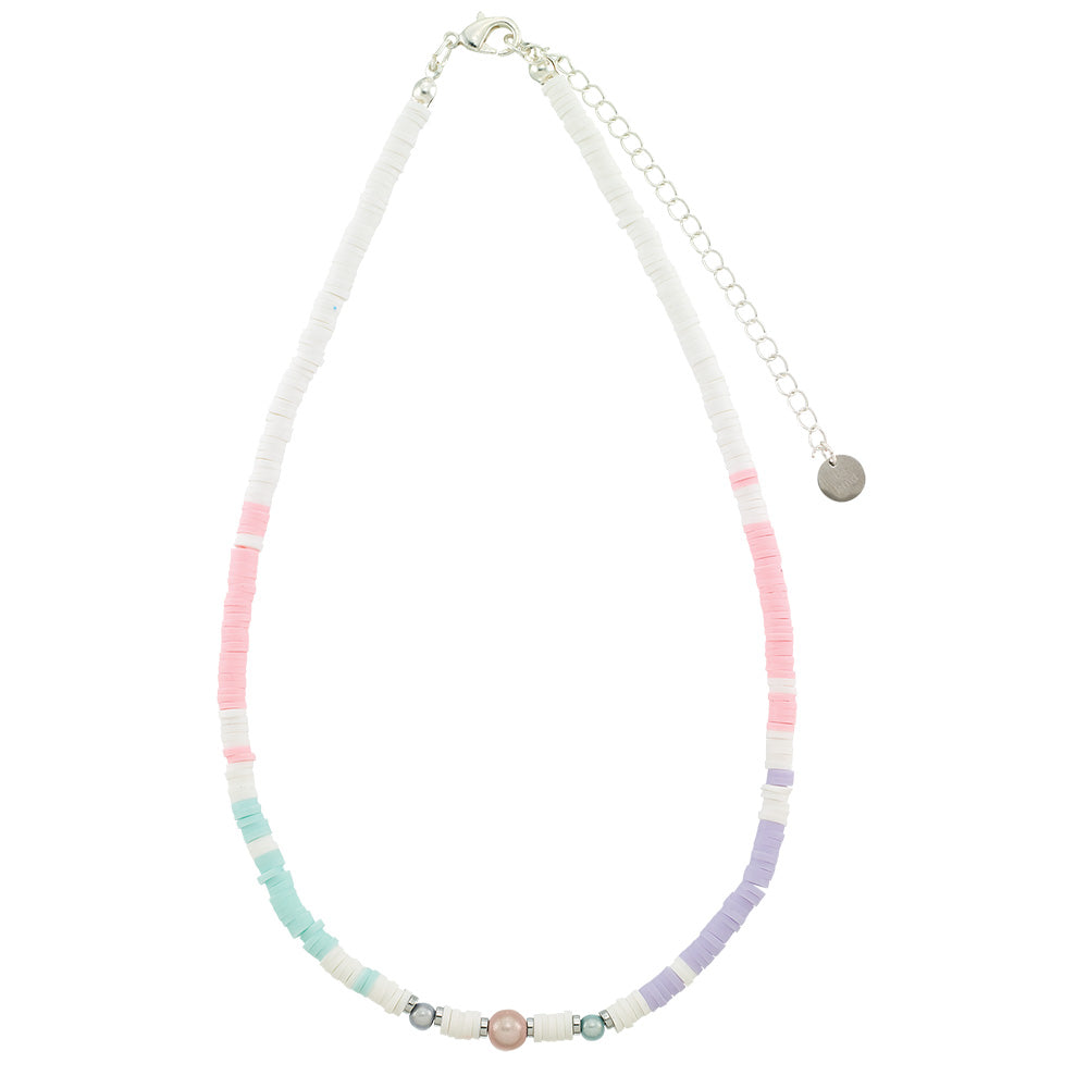 Laguna Clay Chip Necklace