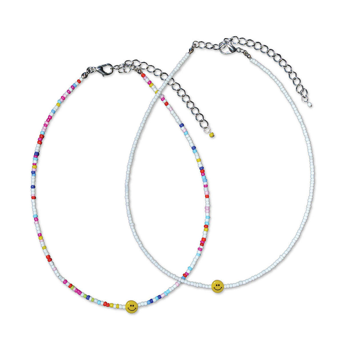 Seed Bead Smile Necklace - Viva life Jewellery