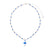 Colorful Seed Bead Pearl Glass Mushroom Necklace