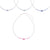 White Seedbead Colorful Enamel Eye of Protection Necklace
