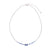 White Seedbead Colorful Enamel Eye of Protection Necklace