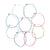 Colorful Handmade Seed Bead Daisy Necklace