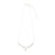 Tiny Pastel Seedbead Animal Charm Necklace