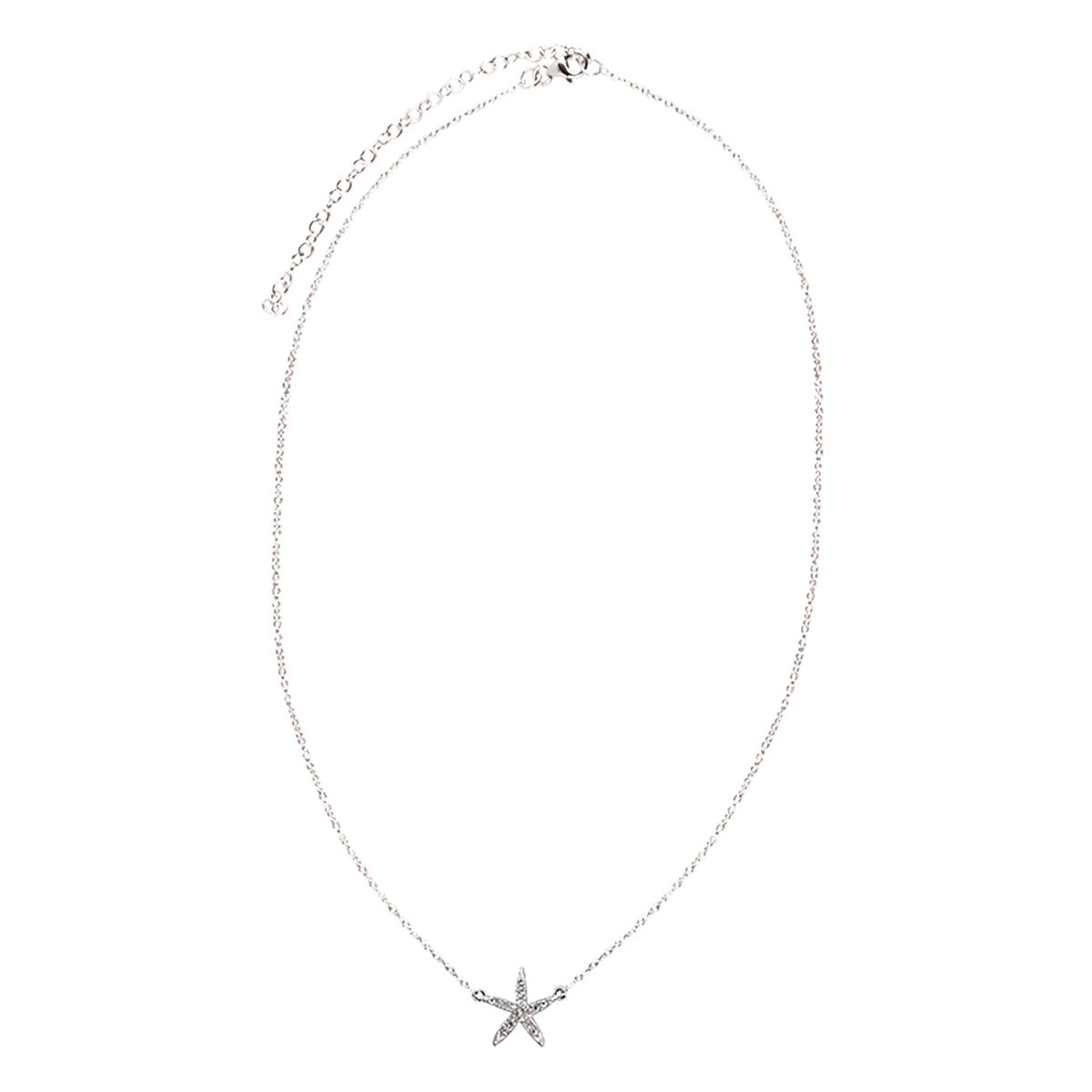 Crystal Starfish Necklace - Viva life Jewellery