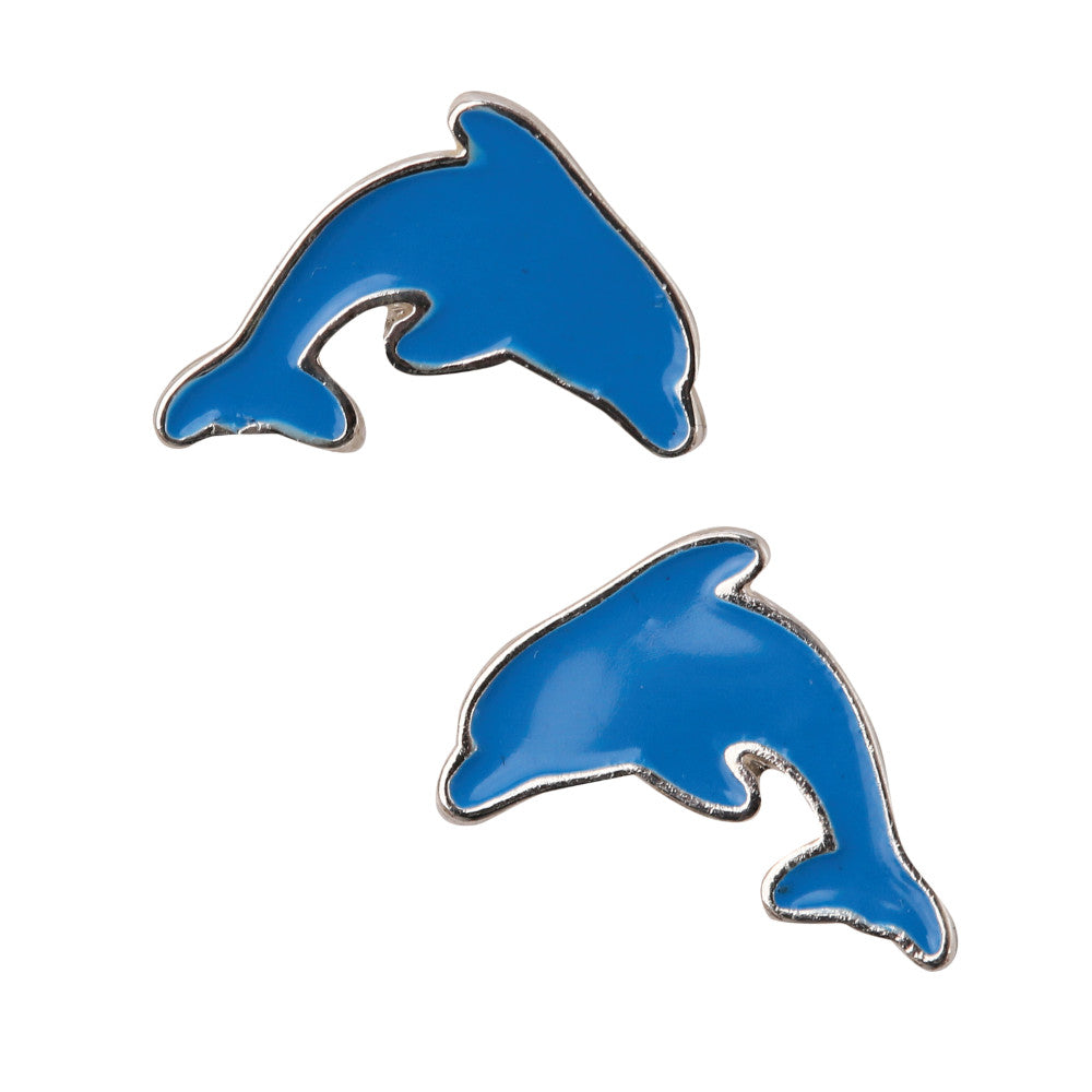Colorful Enamel Animal Stud Earrings