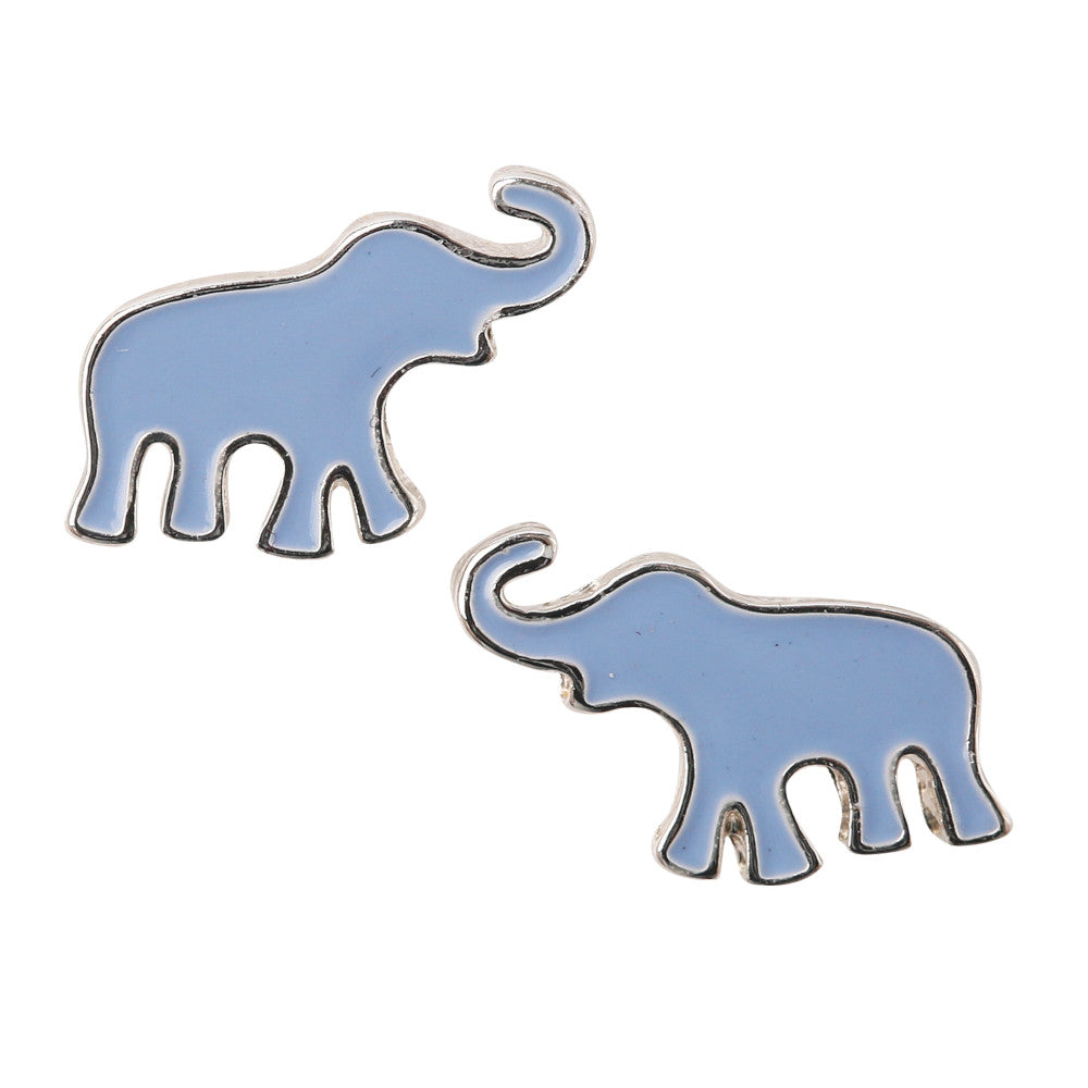 Colorful Enamel Animal Stud Earrings