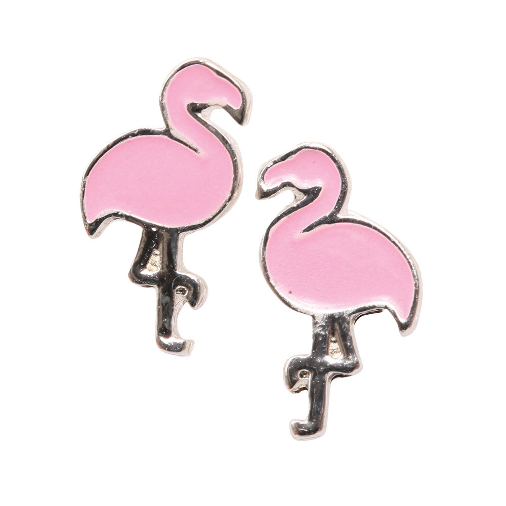Colorful Enamel Animal Stud Earrings