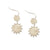 MOP Crystal Sun Drop Earrings - Viva life Jewellery