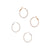 Fancy Pearl Hoop Earrings