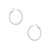 Fancy Pearl Hoop Earrings