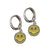Enamel Smile Huggie Earrings - Viva life Jewellery