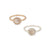 MOP Crystal Sun Ring - Viva life Jewellery