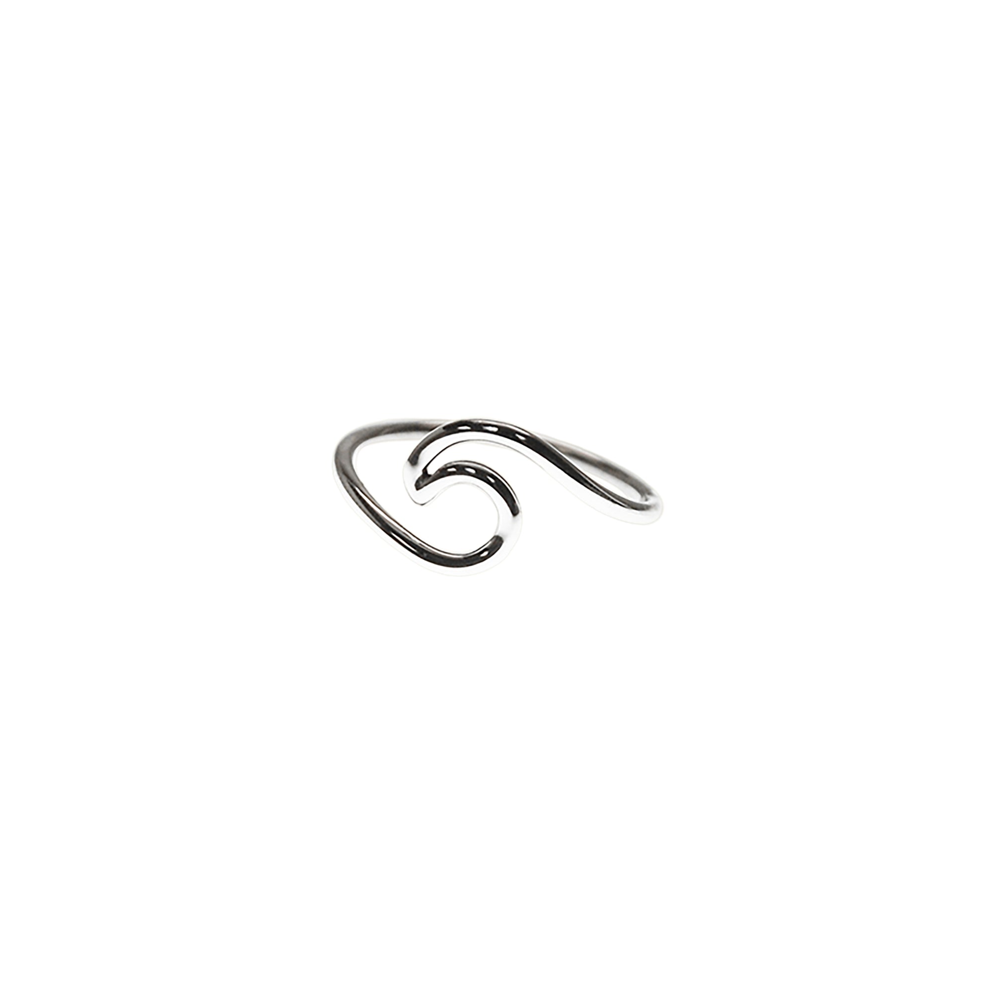 Sterling Silver Wave Ring - Viva life Jewellery