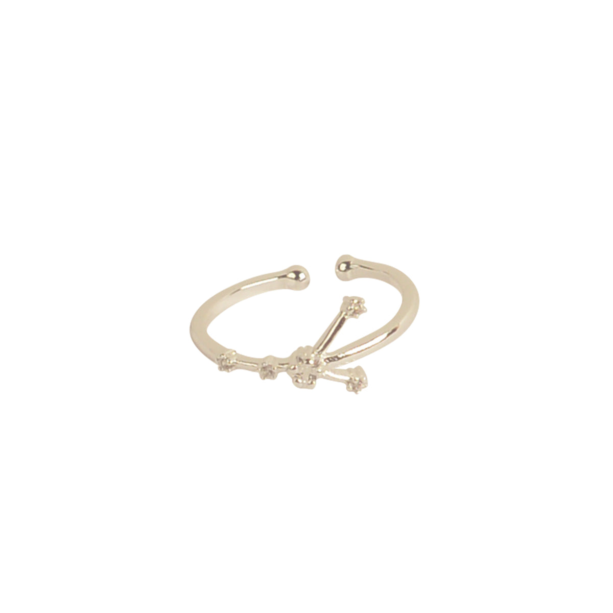 Constellation Zodiac Adjustable Crystal Ring - Viva life Jewellery