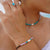 Wood, Fimo & Turquoise Howlite Handmade Bracelet