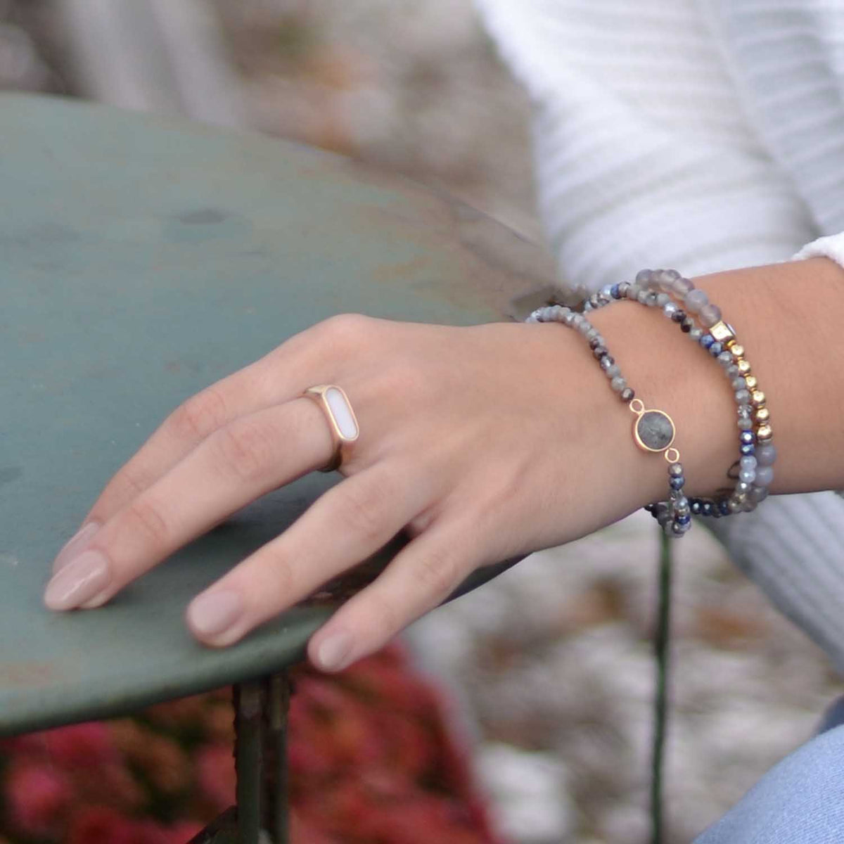 Gold Accent Ring