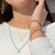 Three Strand Gold Link & Balls Bracelet
