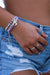 Maui Rainbow Miracle Bead Stretch Bracelet