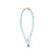 Two Strand Gold Turquoise Seedbead Evil Eye Necklace