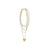 Five Strand Gold Heart - Fimo - Link - Pearl & Seed Bead Necklace