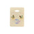 Gold Butterfly Stud Earrings