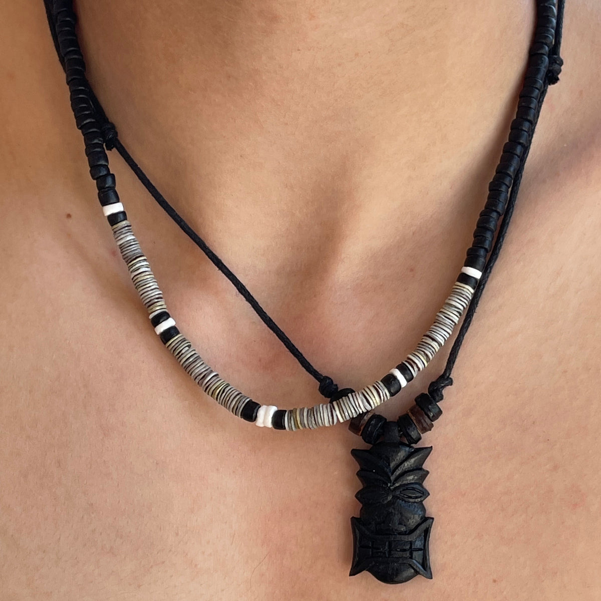 Coco &amp; Green Shell Necklace - Viva life Jewellery